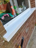 after painting window sill