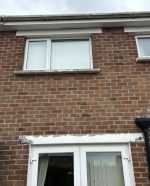 upvc installed cleaned white repainted