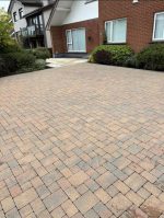 front driveway cleared cleaned after