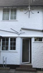 house repainted white